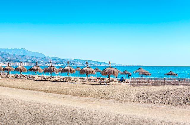 Strände von Costa del Sol - Torre del Mar Strand, Vélez Málaga