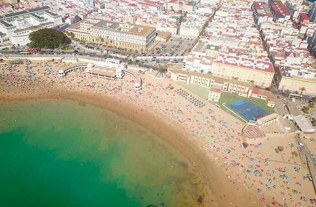 Costa de la Luz beaches - La Caleta Beach