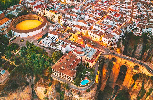 Vista aérea Ronda