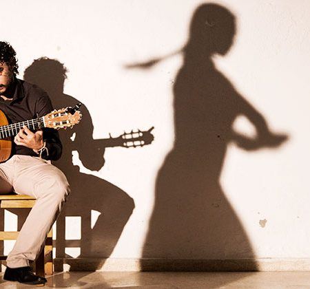 Flamenco, guitarrista - Crédito editorial: Marcin Krzyzak / Shutterstock.com
