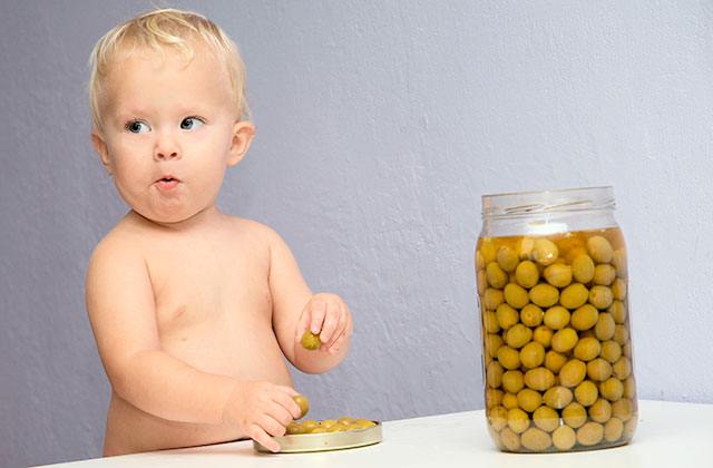 Olives - beneficial for babies