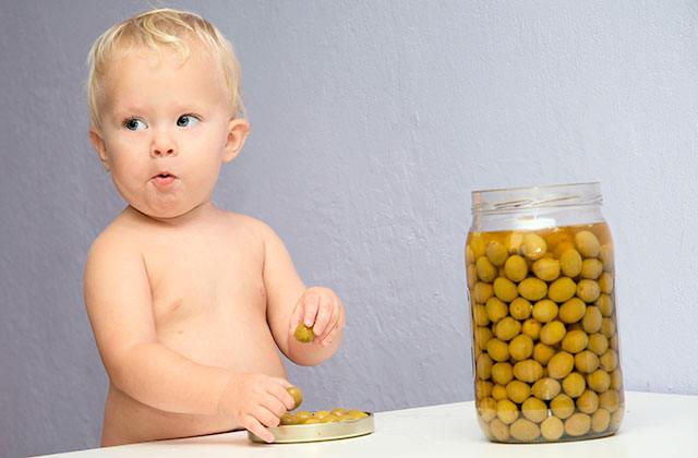 Olives - bénéfiques pour les bébés