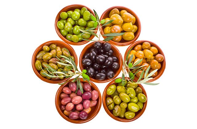 Variétés d'olives