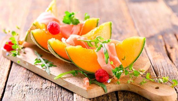 Melón con jamón