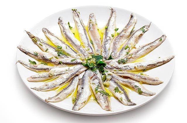 Boquerones (anchovies) en vinagre
