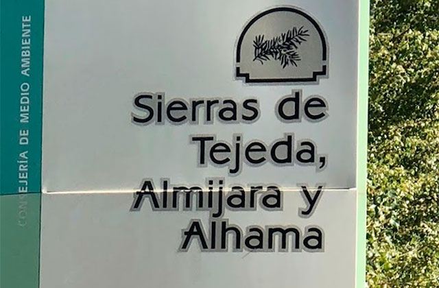 Las sierras de Alhama, Tejeda y Almijara Cartel