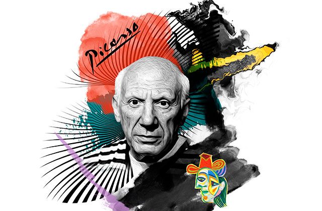 Ilustración Pablo Picasso