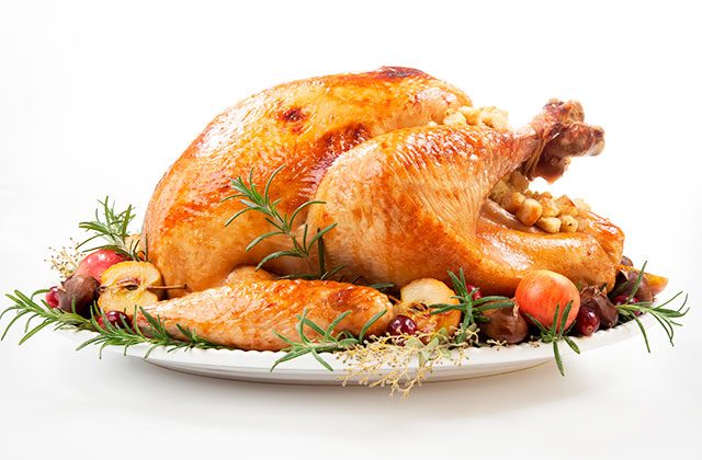 Christmas dishes in Andalucia - Stuffed turkey