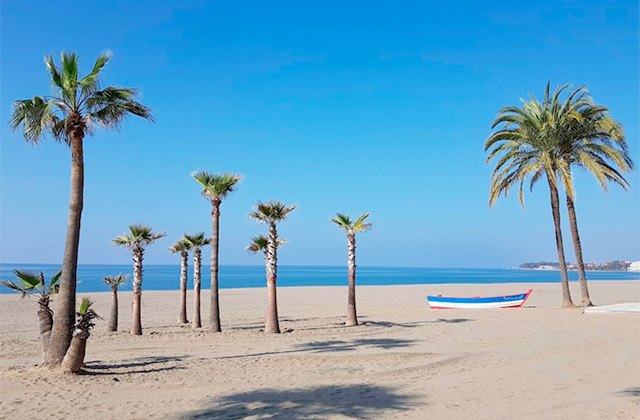 Beaches in Andalucia, La Rada beach, Estepona