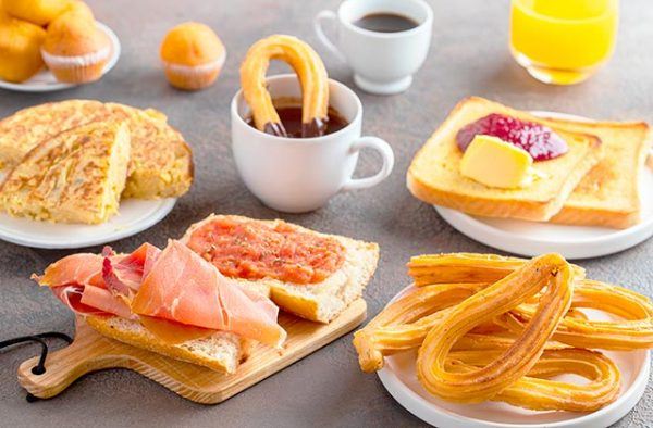 Los desayunos en Andalucía, desayuno andaluz