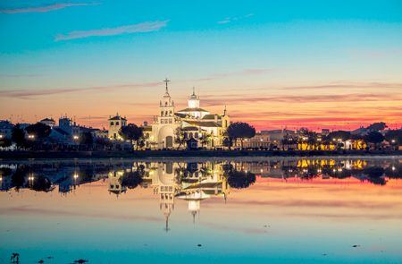 El Rocio sunset - Pueblos de Huelva