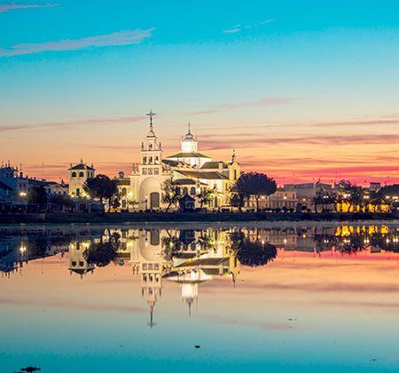 El Rocio sunset - Pueblos de Huelva