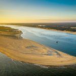 Flecha del Rompido atardecer