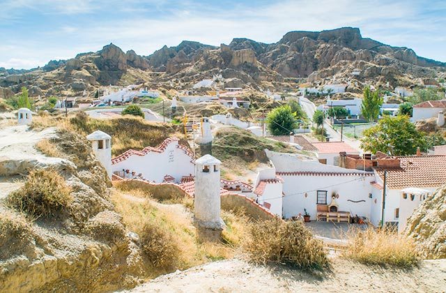 Guadix, pueblos de Granada