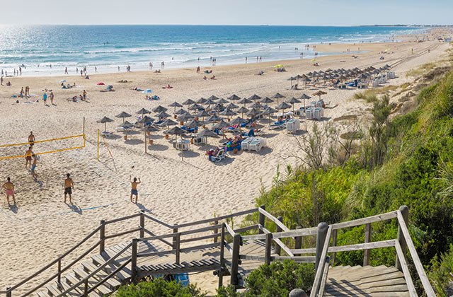 Playa la Barrosa, Chiclana de la Fronteraº