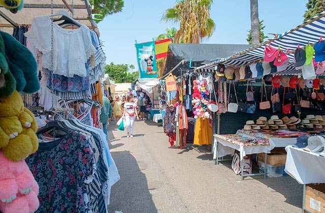 Street markets in Marbella