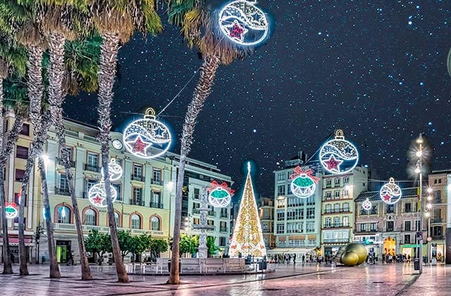 navidad en Málaga