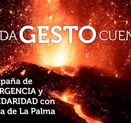 campaña de emergencia y solidaridad con la isla de La Palma