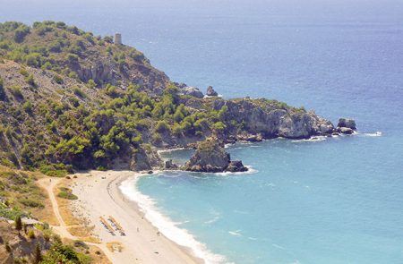 Playas y calas Paraje Natural de Maro – Cerro Gordo