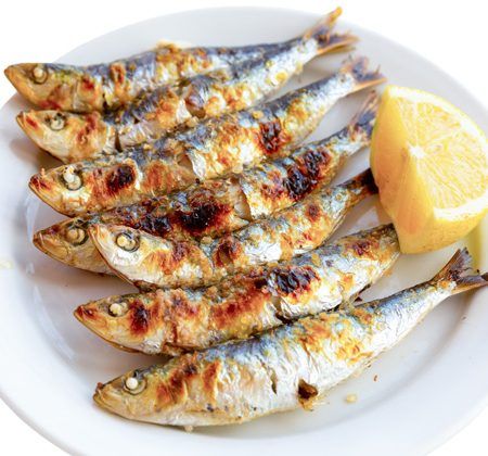 Espeto de sardinas