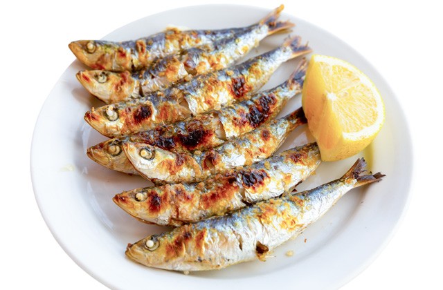 Espeto de sardinas