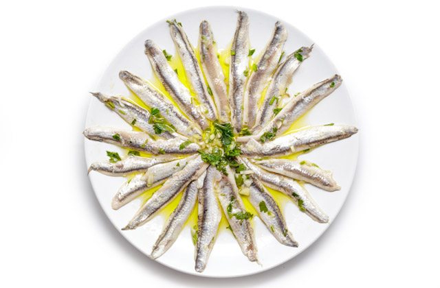 Sardinas marinadas