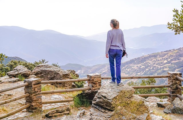 rutas senderismo en la Alpujarra Granadina