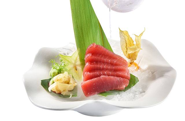 Sashimi de atún