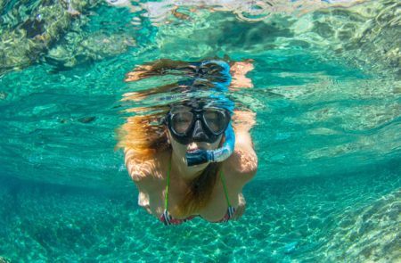 Bucear yo hacer snorkel en Andalucía