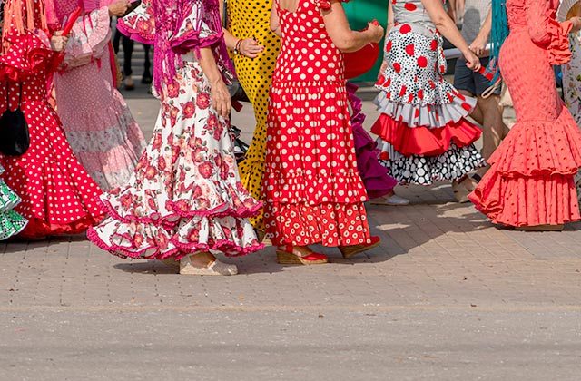 Feria de Ronda, trajes 