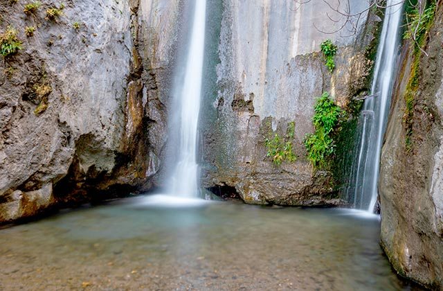 Cascadas Los Cahorros del río Monachil