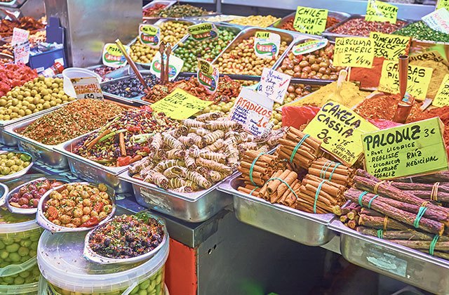 mercados de abastos en Andalucía