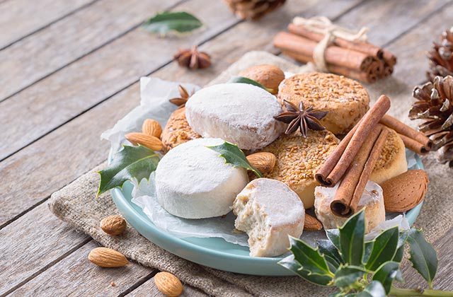 Dulces típicos de Navidad