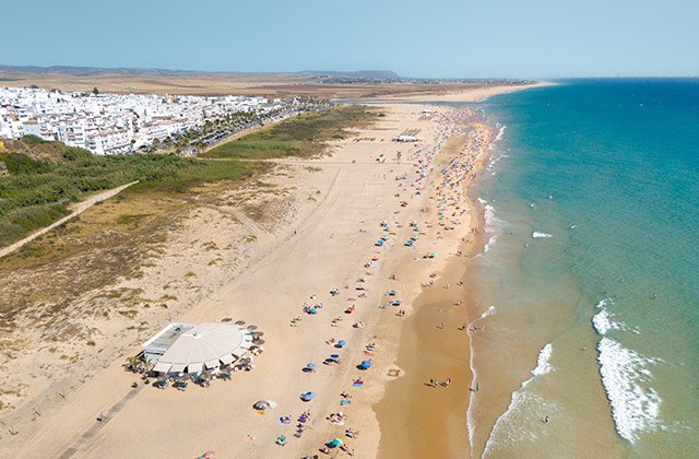 Vista Conil y playa