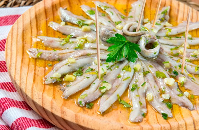 Boquerones en vinagre