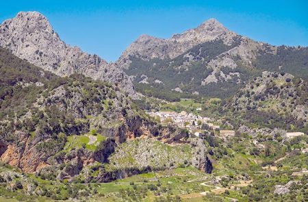 Grazalema pueblo vista