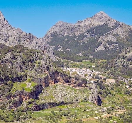 Grazalema pueblo vista