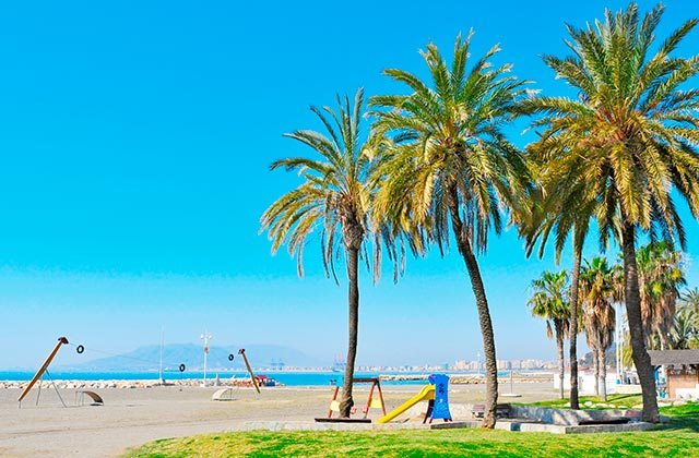 Parques infantiles de Málaga