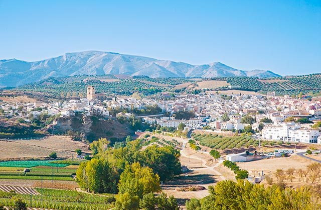 Alhama de Granada vista