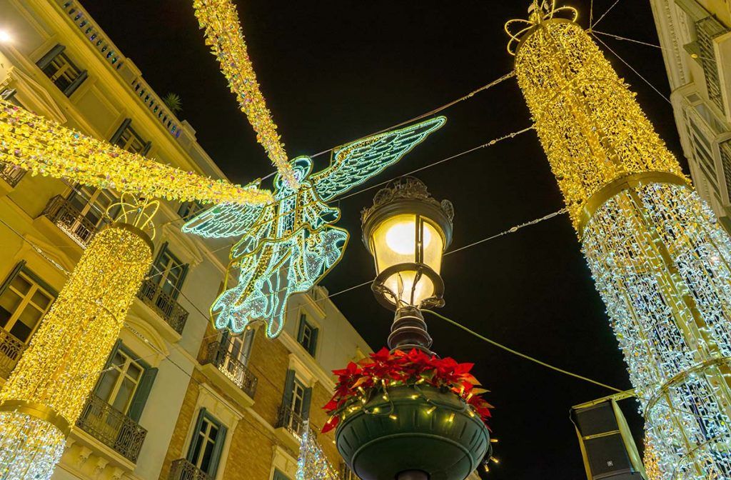Alumbrado navideño Málaga