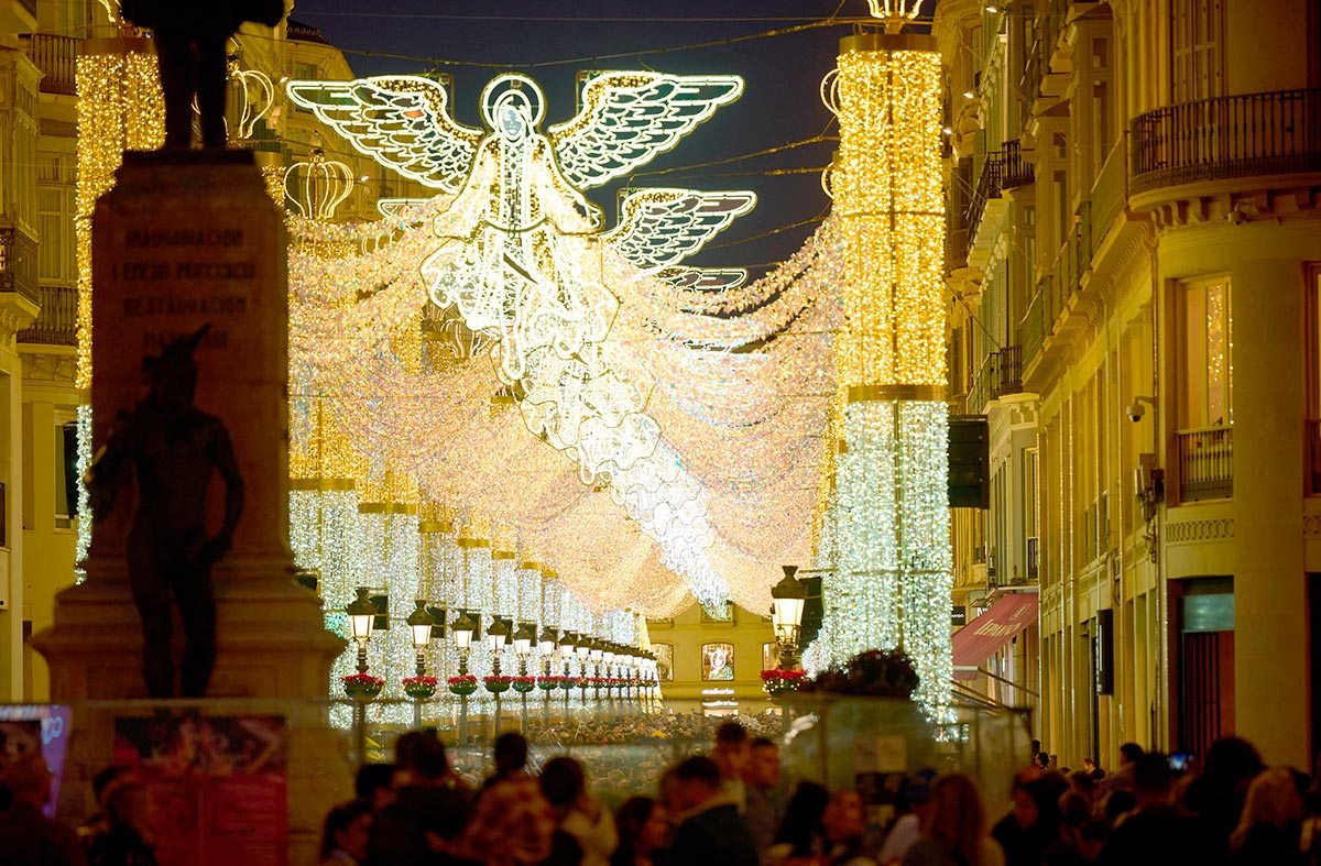 Alumbrado navideño Málaga