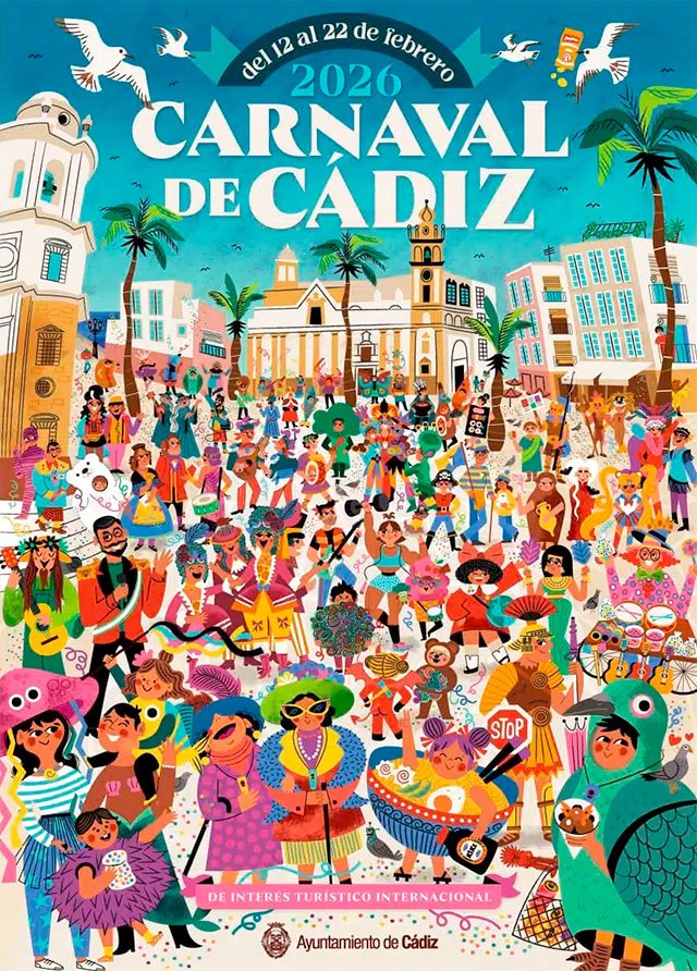Carnaval de Cádiz 2026 - cartel